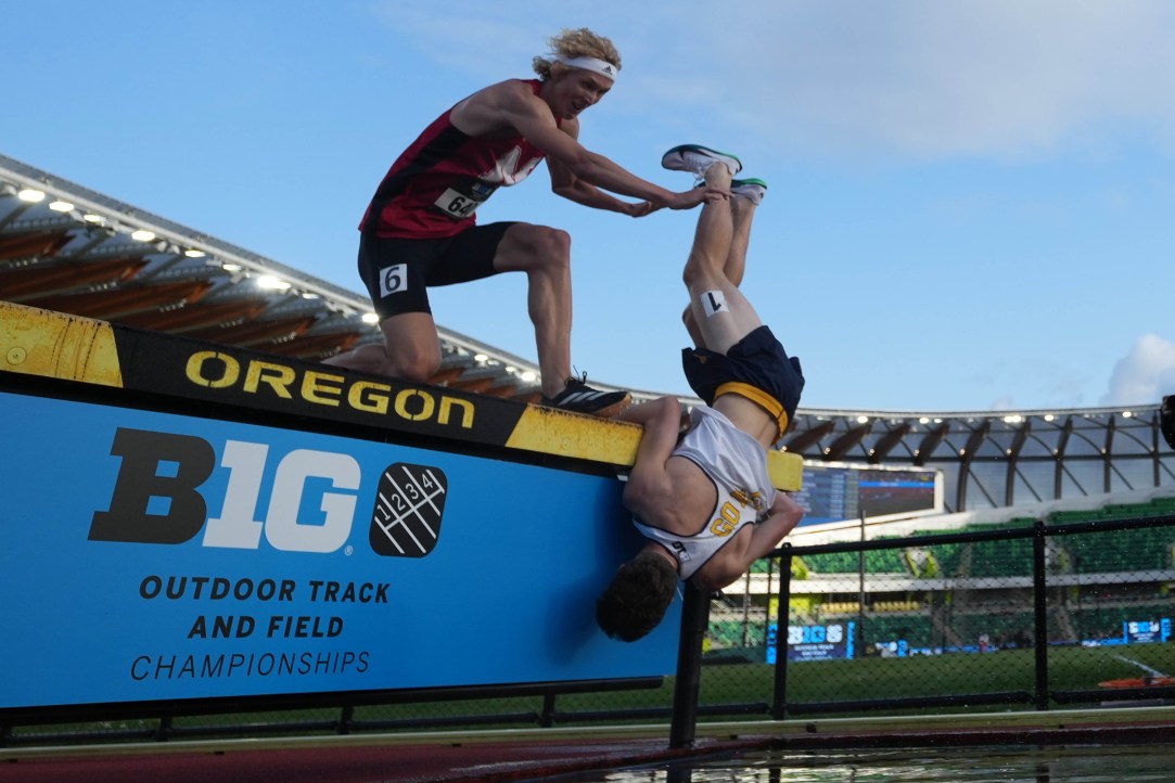 Big Ten Steeplechase Fall Michigan Ian Hill