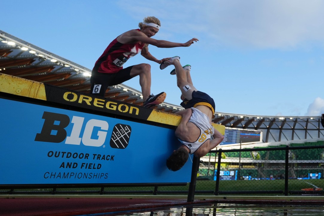 Big Ten Steeplechase Fall Michigan Ian Hill