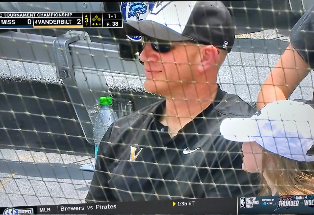 Clark Lea James Franklin Vanderbilt Baseball Dugout