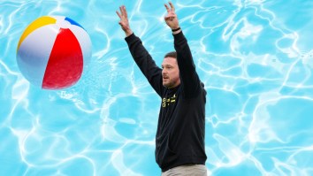Dan Lanning Awkwardly Celebrated In 5-Star Recruit’s Cringeworthy Poolside Commitment Video