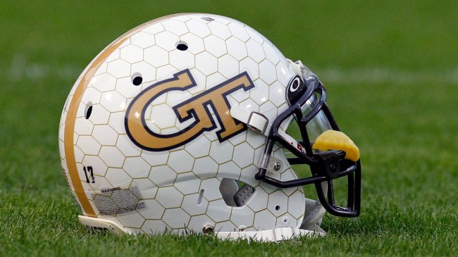 Georgia Tech football helmet