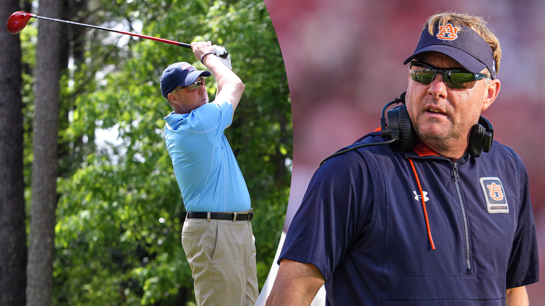 Hugh Freeze Golf Swing