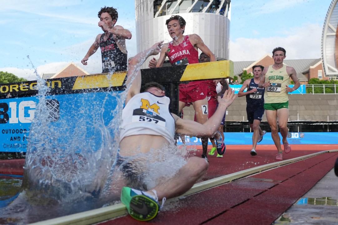 Big Ten Steeplechase Fall Michigan Ian Hill