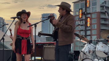 Lukas Nelson Shreds Guitar Solo During Surprise Performance With Rising Country Star Kaitlin Butts