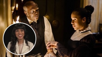 INTERVIEW: Kerry Washington Recalls Being ‘Terrified’ Of Samuel L. Jackson And Leonardo DiCaprio On ‘Django Unchained’
