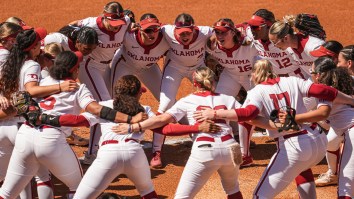 Boston University’s Softball Team Has Hilariously Awkward Reaction To Learning They’ll Face Oklahoma In The NCAA Tournament