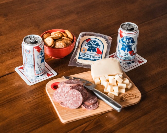 Pabst Blue Ribbon Beer Cheese
