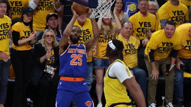 Pacers vs Knicks playoff game