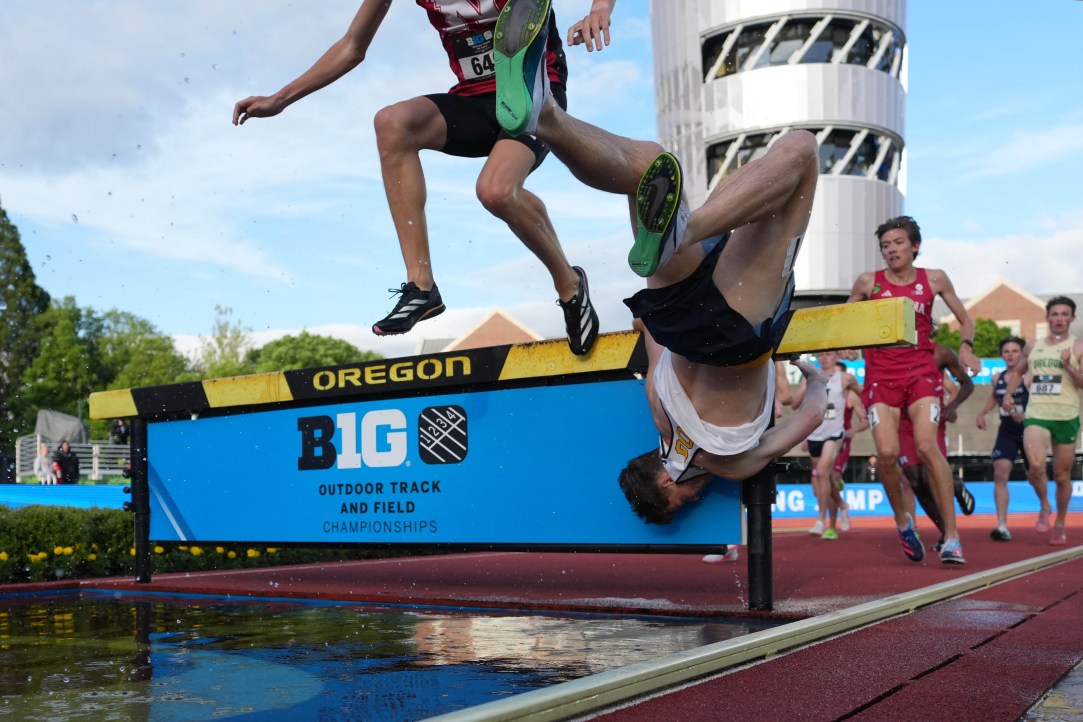 Big Ten Steeplechase Fall Michigan Ian Hill