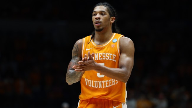Tennessee Volunteers guard Zakai Zeigler