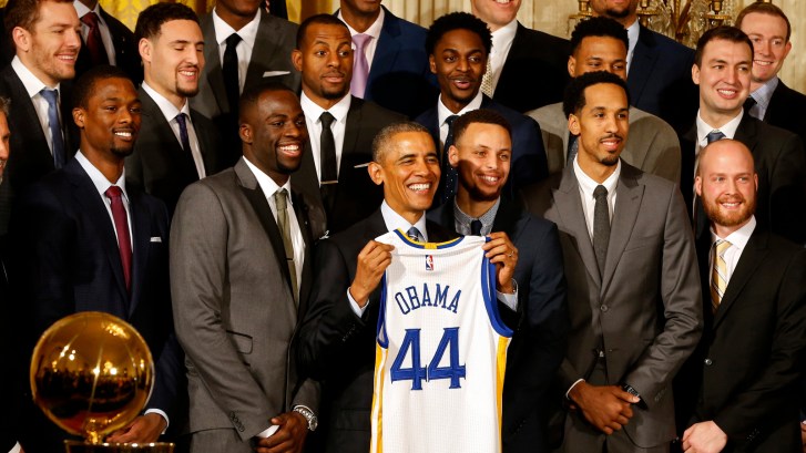 2015 NBA champion Golden State Warriors