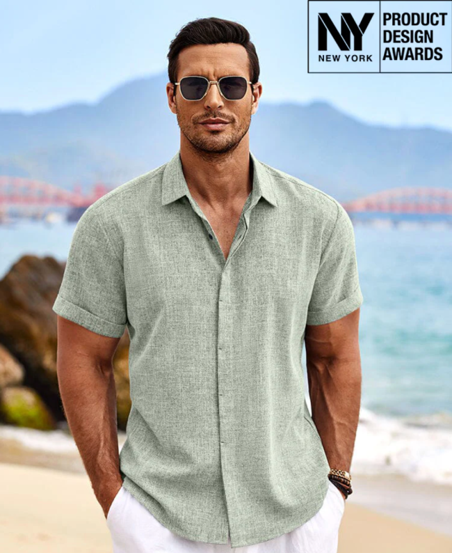 Casual Linen Skin-friendly Shirts
