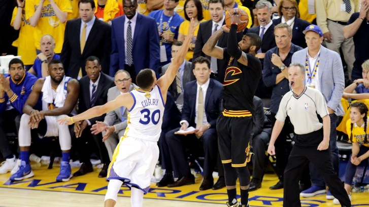Kyrie Irving 2016 NBA Finals 3-pointer Game 7
