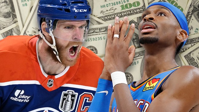 Connor McDavid and Shai Gilgeous-Alexander