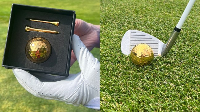 Forever Rose 24K Gold Golf Ball