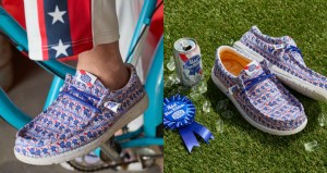 HEYDUDE x Pabst Blue Ribbon