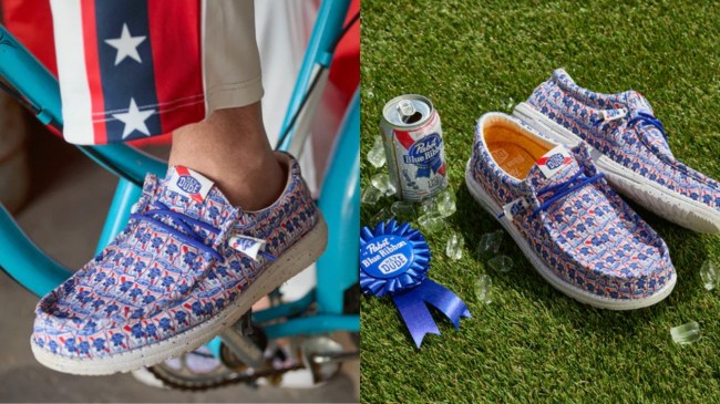 HEYDUDE x Pabst Blue Ribbon