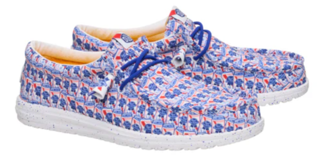 HEYDUDE x Pabst Blue Ribbon