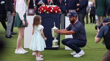 JJ Spaun Pulled An All-Time Dad Move The Night Before Winning The U.S. Open