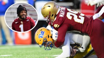 Boston College Football Player Sacks Former QB For Throwing Old Team Under Bus After Demotion