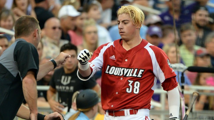 Brendan McKay celebrates
