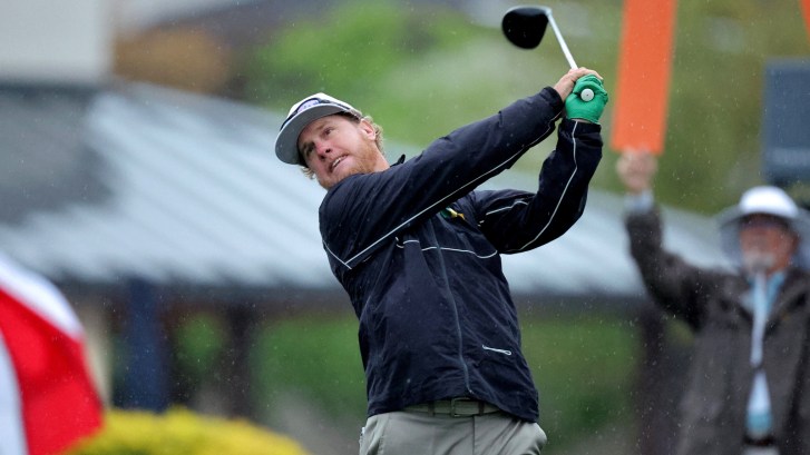 Charley Hoffman hits dirver