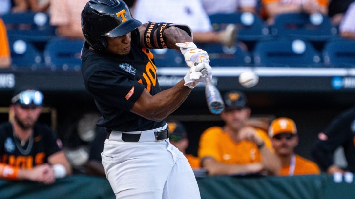 Christian Moore homers at the College World Series