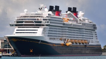 Dad Leaps Into Ocean To Save His Daughter After She Fell Off A Disney Cruise Ship Before Rescuers Safely Retrieve Them (Video)