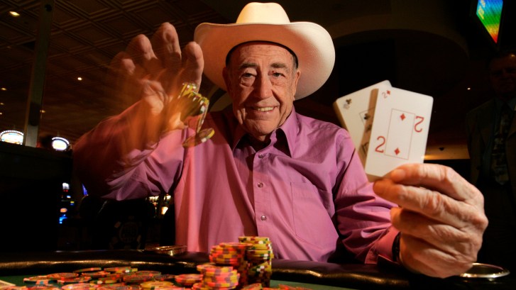 Doyle Brunson at the World Series of Poker