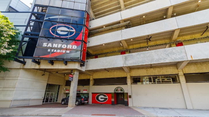 Sanford Stadium view