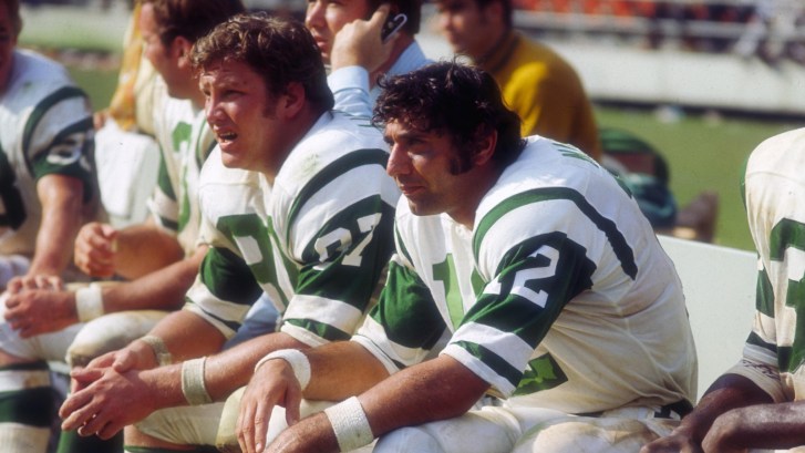 Jets QB Joe Namath