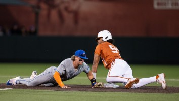 Texas Baseball Villain Ignites Social Media Fire In Divisive Video Of Hard Slide