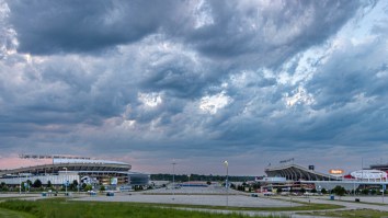 Eerie Scene Unfolds At Kauffman Stadium As Tornado Touches Down In Kansas City