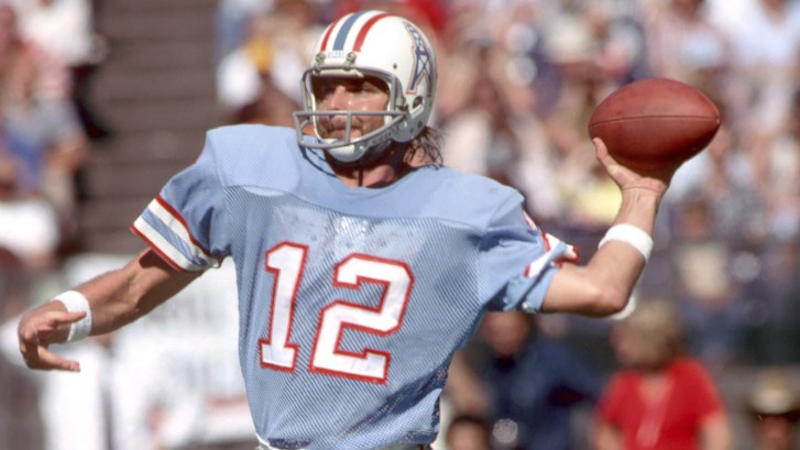 Ken Stabler former Oilers quarterback