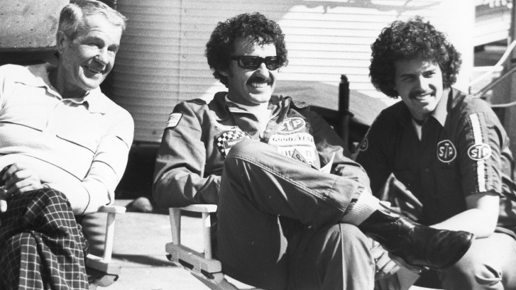 racing legends Lee, Richard, and Kyle Petty