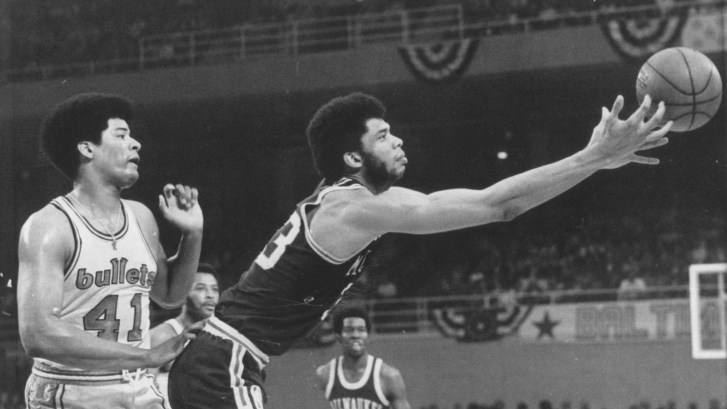 Lew Alcindor for Milwaukee in 1971