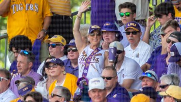 West Virginia Pitcher Exchanges Verbal Jabs With LSU Crowd After Being Replaced During Bad Inning