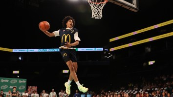 Louisville Hooper ‘Baptizes’ 6-Foot-11 Kentucky Rival With Rim Rattling Jam At Team USA Training