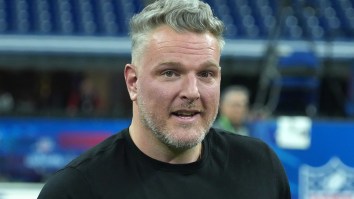 Pat McAfee Reportedly Threw A Temper Tantrum After A Clip Of Him Whiffing Against An Oklahoma Softball Pitcher Aired On ESPN