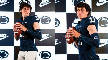 Penn State’s 4-Star Quarterback Recruit Uses Giant 11-Inch Hands To Rip Extremely Tight Spiral