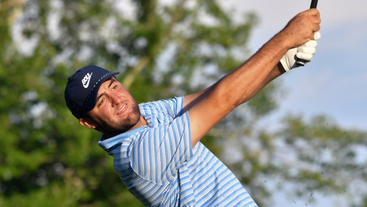 Scottie Scheffler at the 2020 Northern Trust