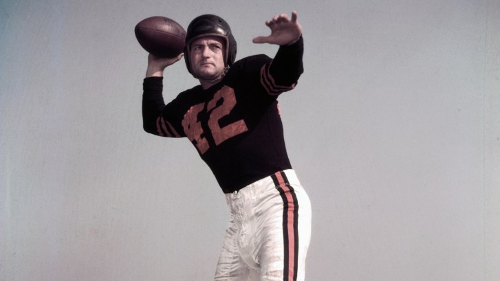 Chicago Bears quarterback Sid Luckman