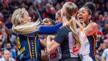 Caitlin Clark’s Teammate Gets Into Wild Brawl With Suns Players After Clark Was Poked In The Eye & Shoved To The Ground