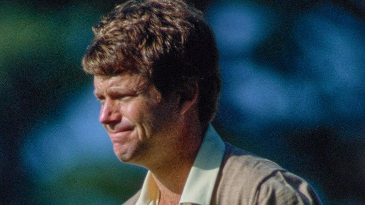 Tom Watson at The Masters in 1982