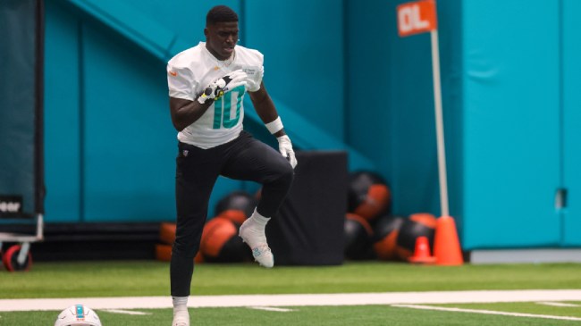 Tyreek Hill of the Miami Dolphins