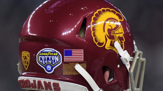 USC football helmet