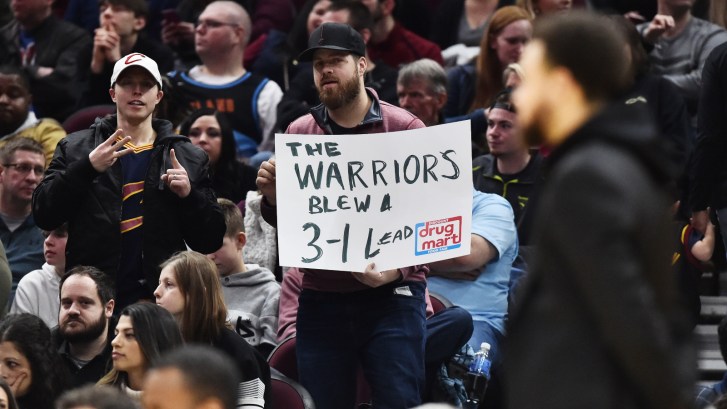 Golden State Warriors blew a 3-1 lead