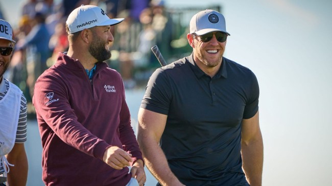 JJ Watt Jon Rahm Golf