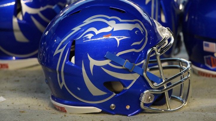 Boise State helmet