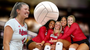 Nebraska Volleyball’s Star Freshman Completely Dwarfs Her Teammate With Massive Height Difference